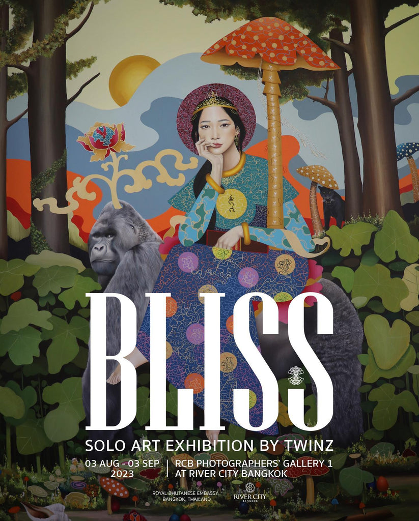 Solo Art Exhibition of The Twinz Opens in Bangkok
