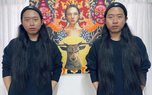 The Twinz artworks represent Bhutan at the World Expo