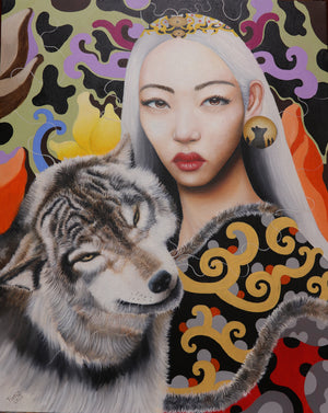 'WA YA NI' - Contemporary Bhutanese Painting - InspiredByBhutan