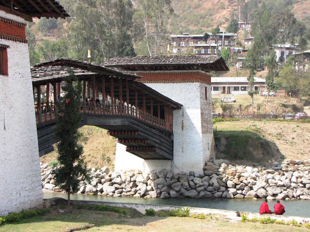 A Punakha Dzong hídja - limitált szériás fotográfia különböző méretben és kivitelben