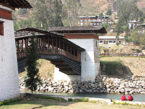 A Punakha Dzong hídja - limitált szériás fotográfia különböző méretben és kivitelben - InspiredByBhutan