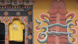 Bhutáni fali fallosz I. - limitált szériás fotográfia különböző méretben és kivitelben