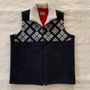 'PHOLAY' Handwoven Wool Half Jacket for Him - InspiredByBhutan