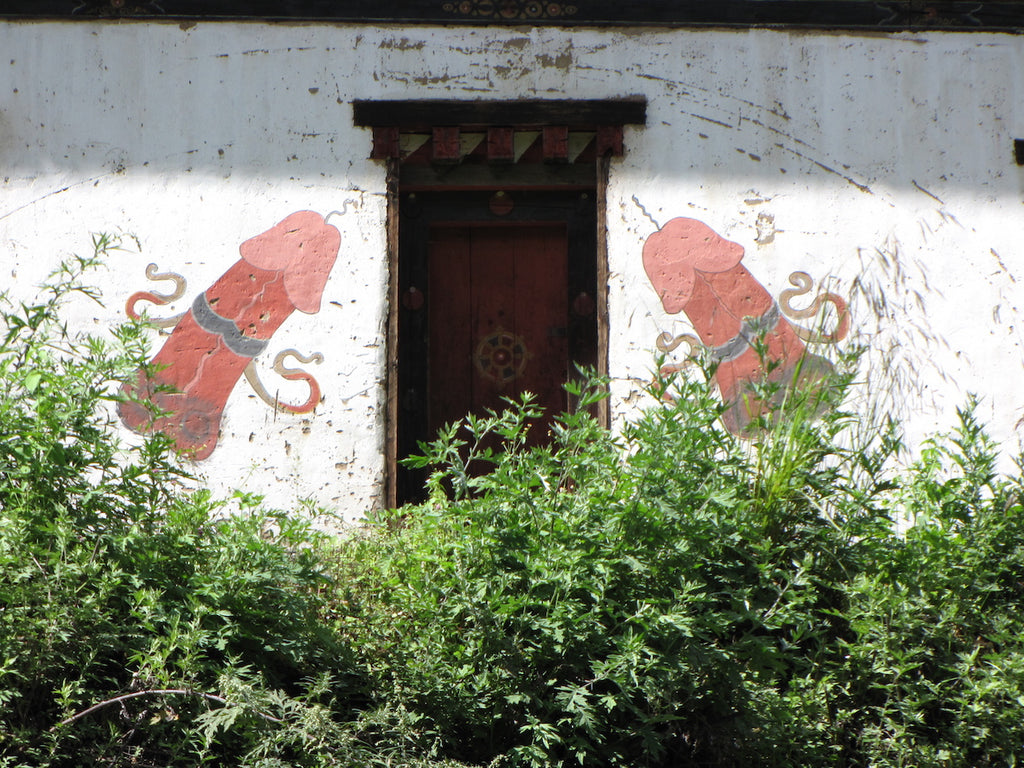 Bhutáni fali fallosz II. - limitált szériás fotográfia különböző méretben és kivitelben - InspiredByBhutan